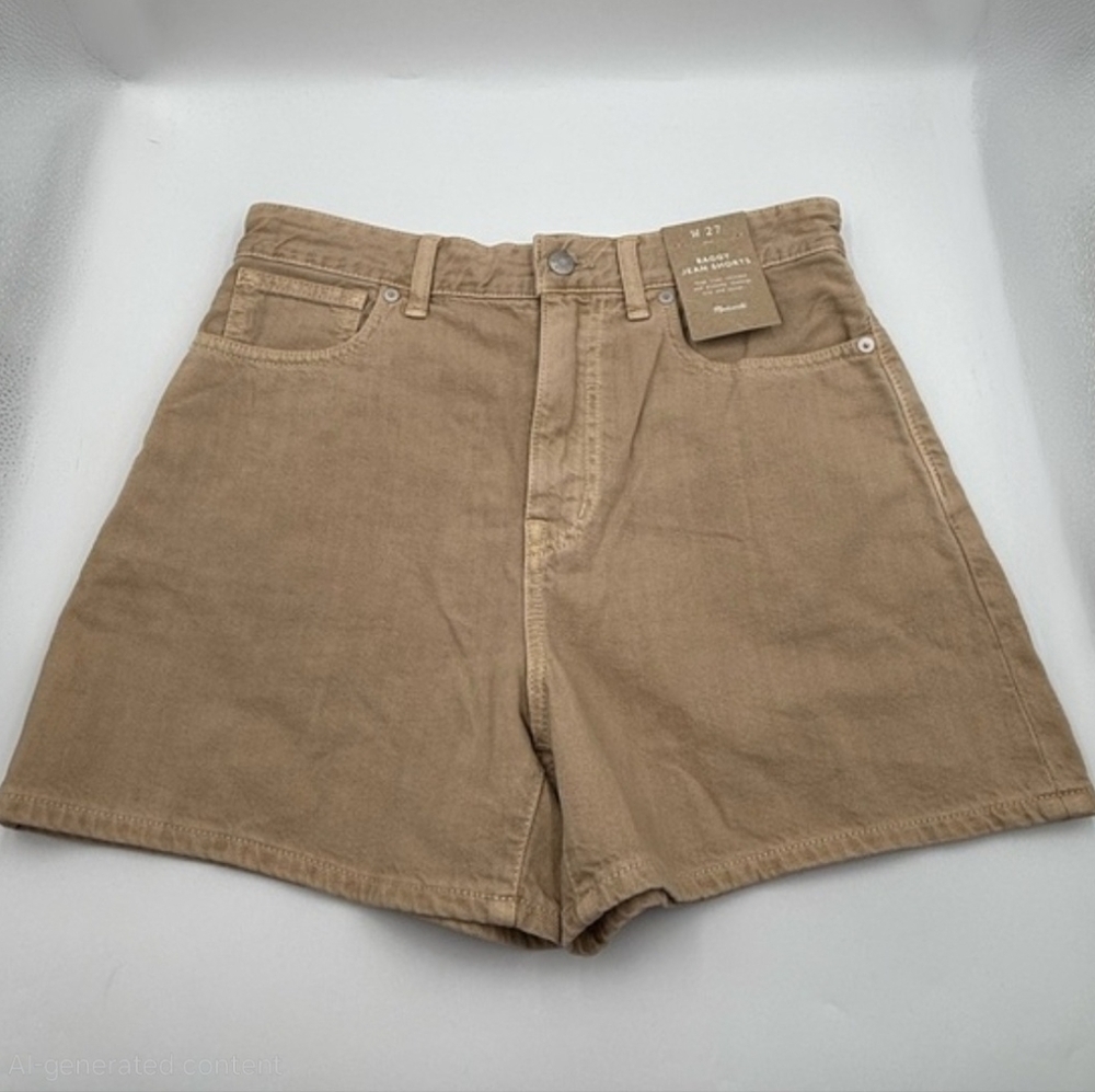 Madewell Baggy Jean Shorts